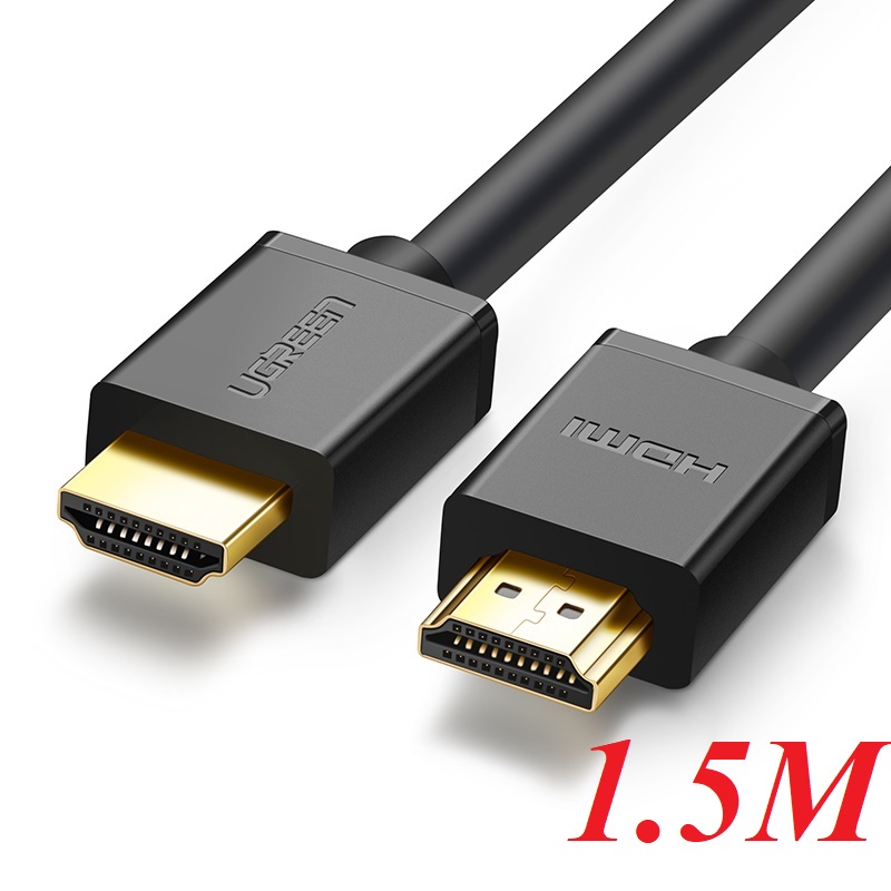 Ugreen 60269 1.5m màu đen cáp tin hiệu hdmi 1.4 hỗ trợ 4k2k hd104