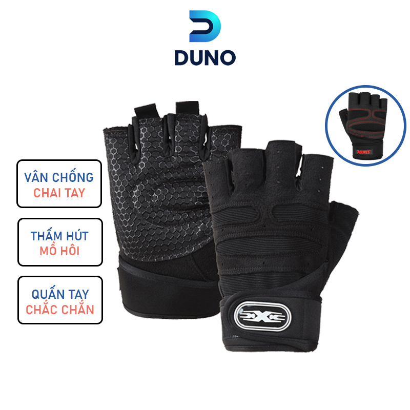 Găng Tay Tập GYM, Bao Tay Thể Thao DUNO, Xe Máy Chuyên Nghiệp X.SPORT