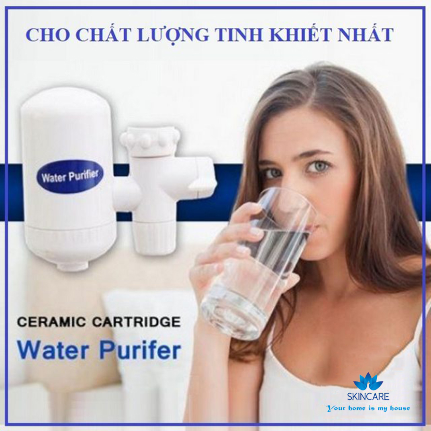 Máy lọc nước tại vòi, Máy lọc nước uống tại vòi ,Máy lọc nước sinh hoạt - Bộ lọc nước tự động tại vòi Water Purifier tiện dụng, dễ sử dụng, dễ dàng vệ sinh thay thế.
