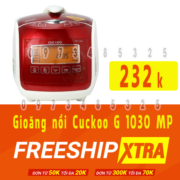 Gioăng nồi cơm điện cuckoo 1052F
