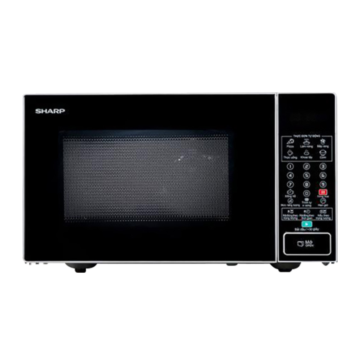 Lò vi sóng sharp 23l r370vn-s màu bạc