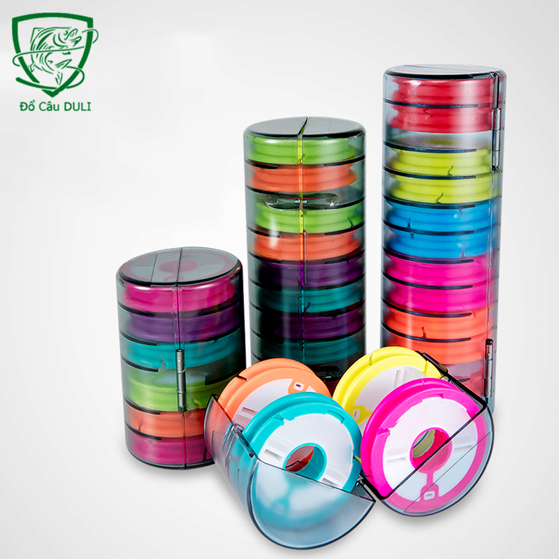 Hộp Đựng Trục Câu Đài Silicone Cao Cấp Chuyên dụng câu đơn câu đài day truc cau dai theo cuon truc theo cau ca day cau ca - Duli