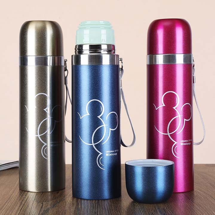Bình nước giữ nhiệt cao cấp Mug Mouse 500ml