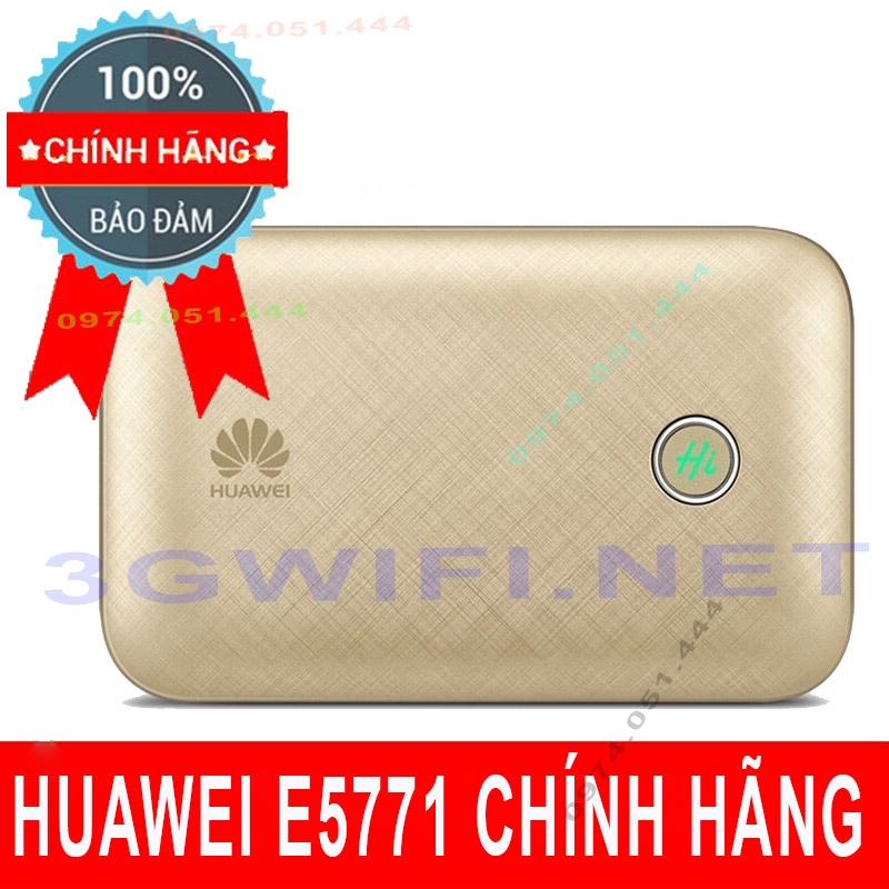 Bộ phát wifi 3G/4G LTE Huawei E5771 Pin Khủng 9600mAh