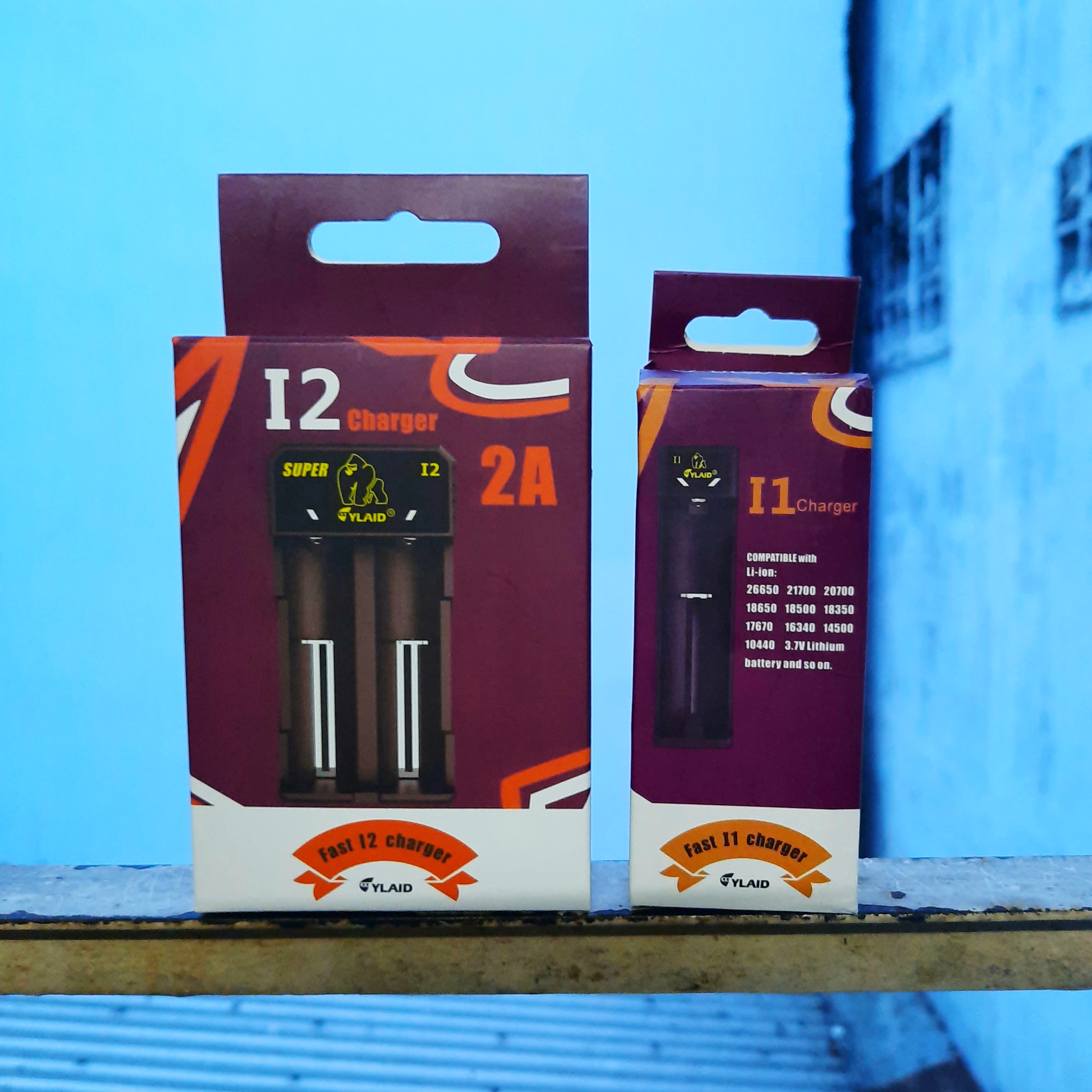 Sạc pin đơn và đôi Cylaid ( I1, I2) chính hãng