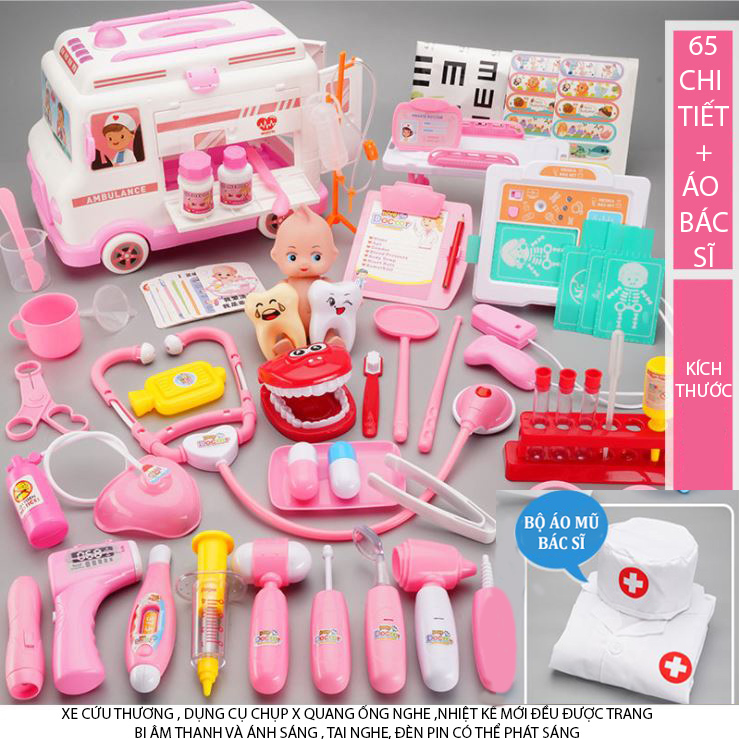 Bộ đồ chơi bác sĩ cho bé loại đẹp đồ chơi nhập vai trang phục bác sĩ đồ chơi ý tế đồ chơi cho bé đồ chơi trẻ em the world wallet store đồ bác sĩ của em bé đồ chơi bac sĩ cho bé chính hãng đồ chơi bác sĩ khám răng
