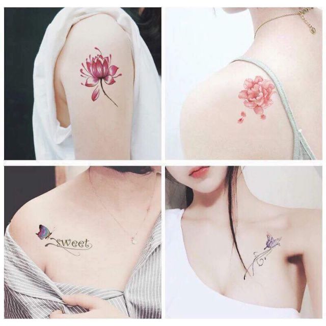 [HCM][ SIÊU RẺ] COMBO 30 TẤM HÌNH XĂM DÁN TATTOO - TRỌN BỘ HÌNH XĂM TATTOO 1 TÚI 30C ĐỦ HÌNH - HÌNH XĂM CÁ TÍNH - HÌNH XĂM DÁN ( GIAO MẪU NGẪU NHIÊN )
