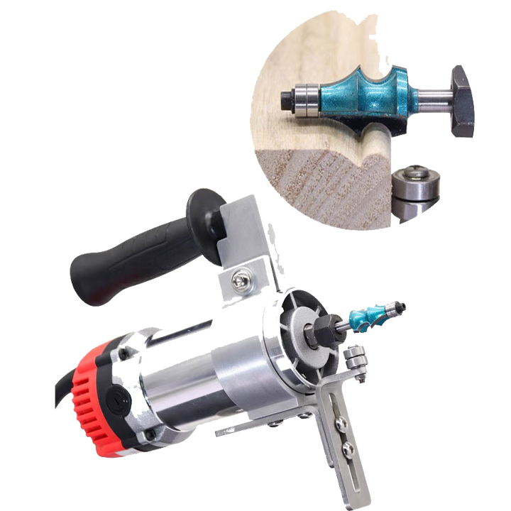 Cữ soi chỉ gia công mặt phẳng cong uốn lượn lắp máy soi cầm tay nhỏ