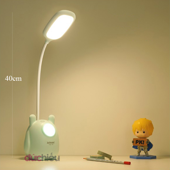 [ Hàng chất lượng ] Đèn bàn tích điện cảm ứng 3 chế độ ánh sáng vàng nắng chống cận thị, đèn học để bàn, đèn bàn sạc, đèn học cho bé  Đức Hiếu Shop