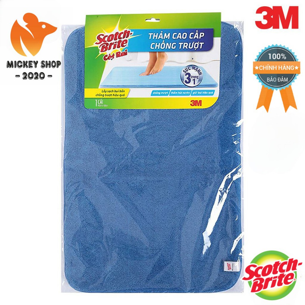 Thảm chống trượt cao cấp scotch brite 40 x 60cm
