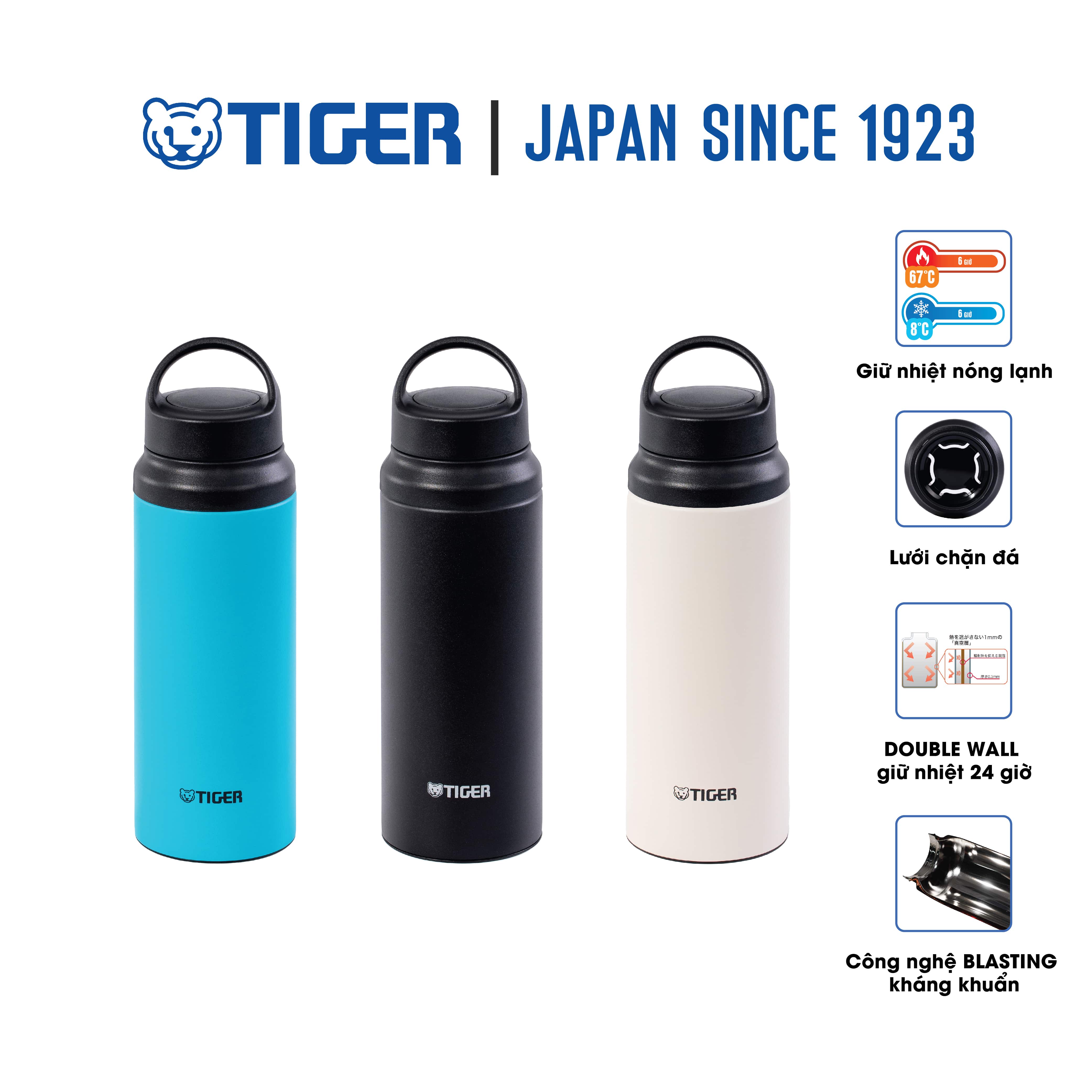 Bình giữ nhiệt lưỡng tính mcz-s060
