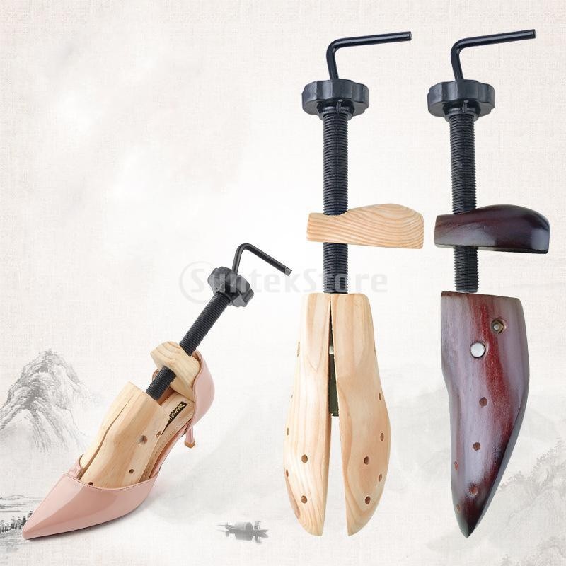 Dụng cụ nông giày 2 chiều bằng gỗ có thể điều chỉnh tiện dụng