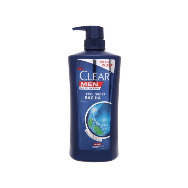 Dầu gội clear men 630ml sạch gàu