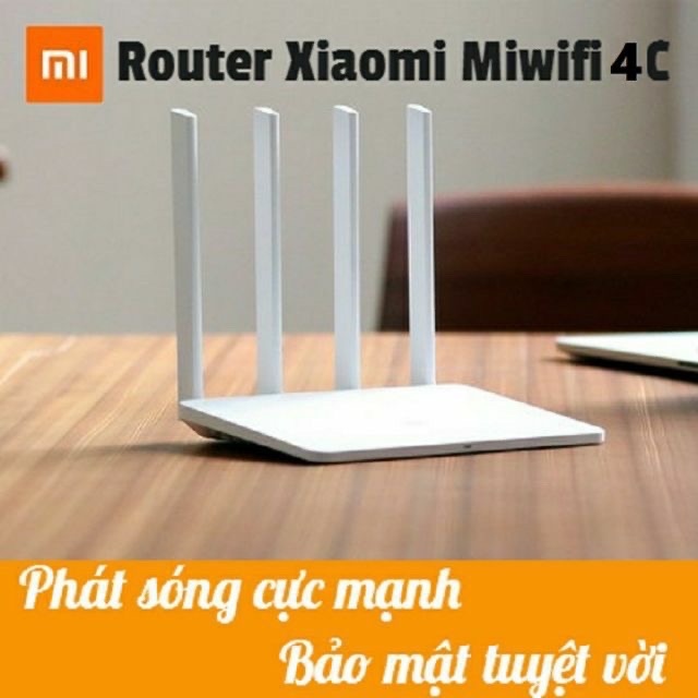 [Tặng MGG 5% và MGG 10k] Phát sóng WIFI Router Xiaomi Mi 4C