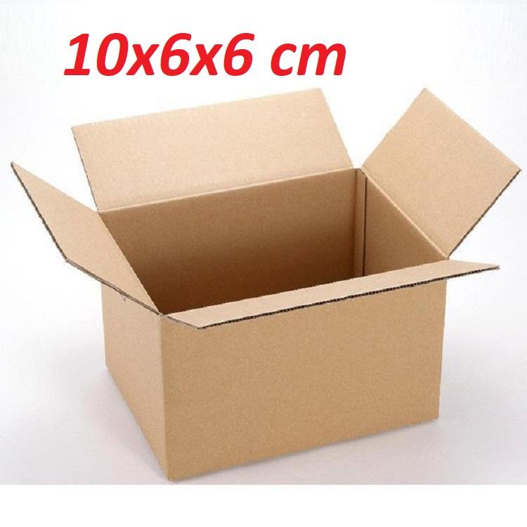Bộ 20 thùng carton size 10x6x6 cm