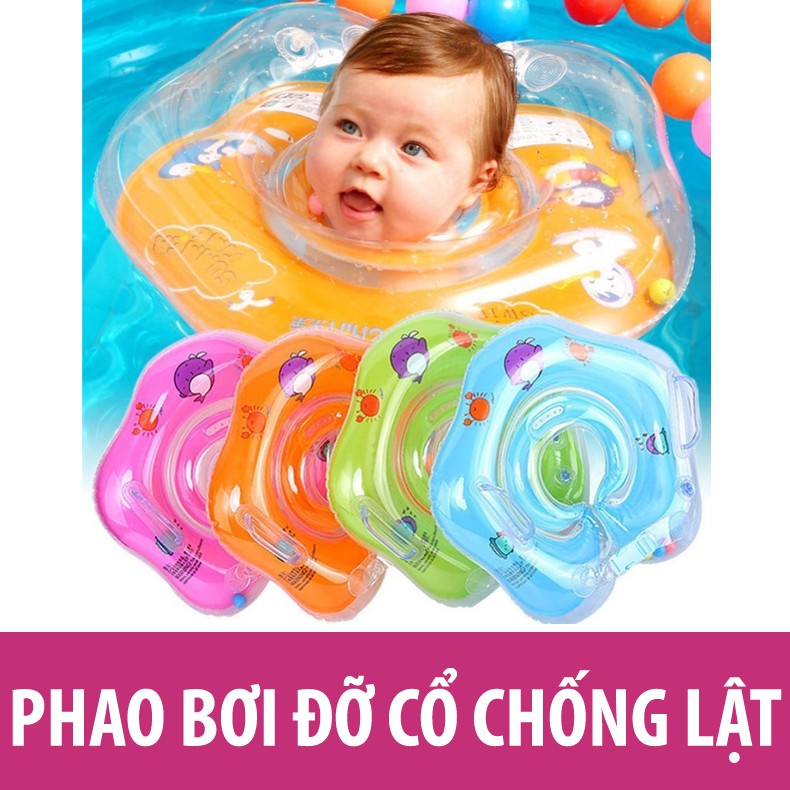 PHAO BƠI ĐỠ CỔ CHO BÉ (CAM KẾT HÀNG CHÍNH HÃNG)