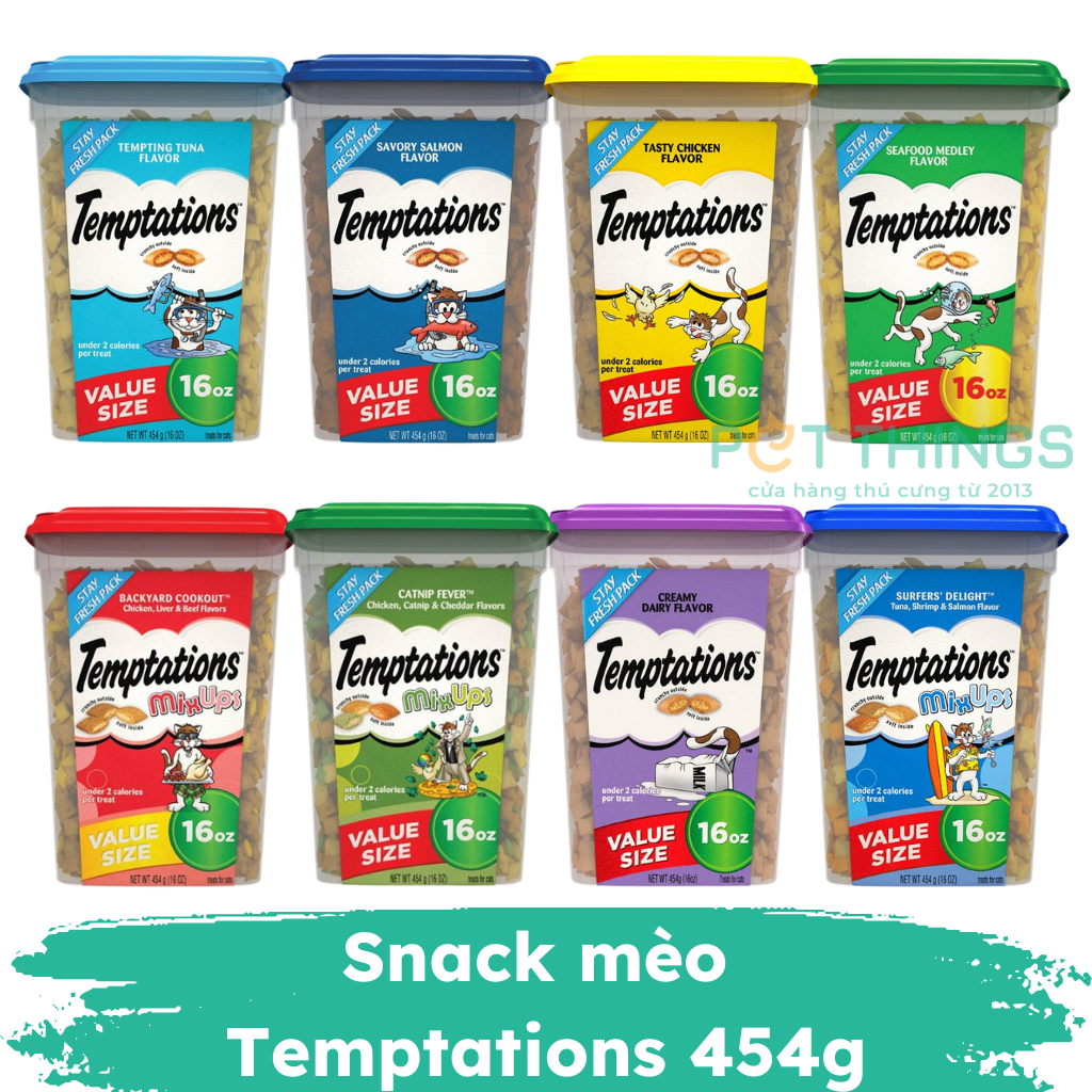 Snack Temptations 454g For Cats
