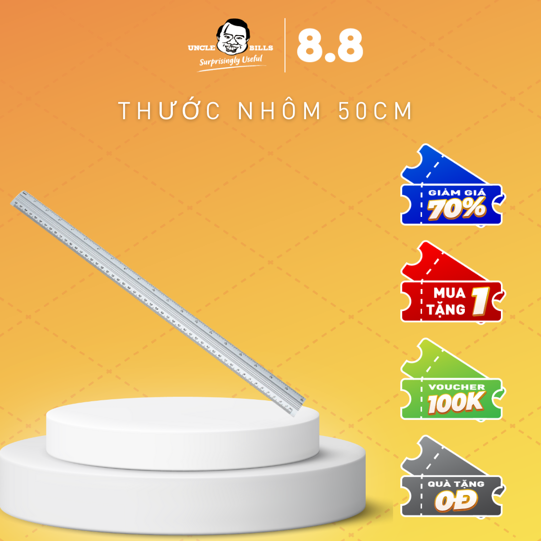 Thước nhôm ubl sg0079 dài 50cm