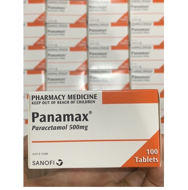 HCM] Panamax Úc 500mg hộp 100 viên chuẩn bill Úc date xa