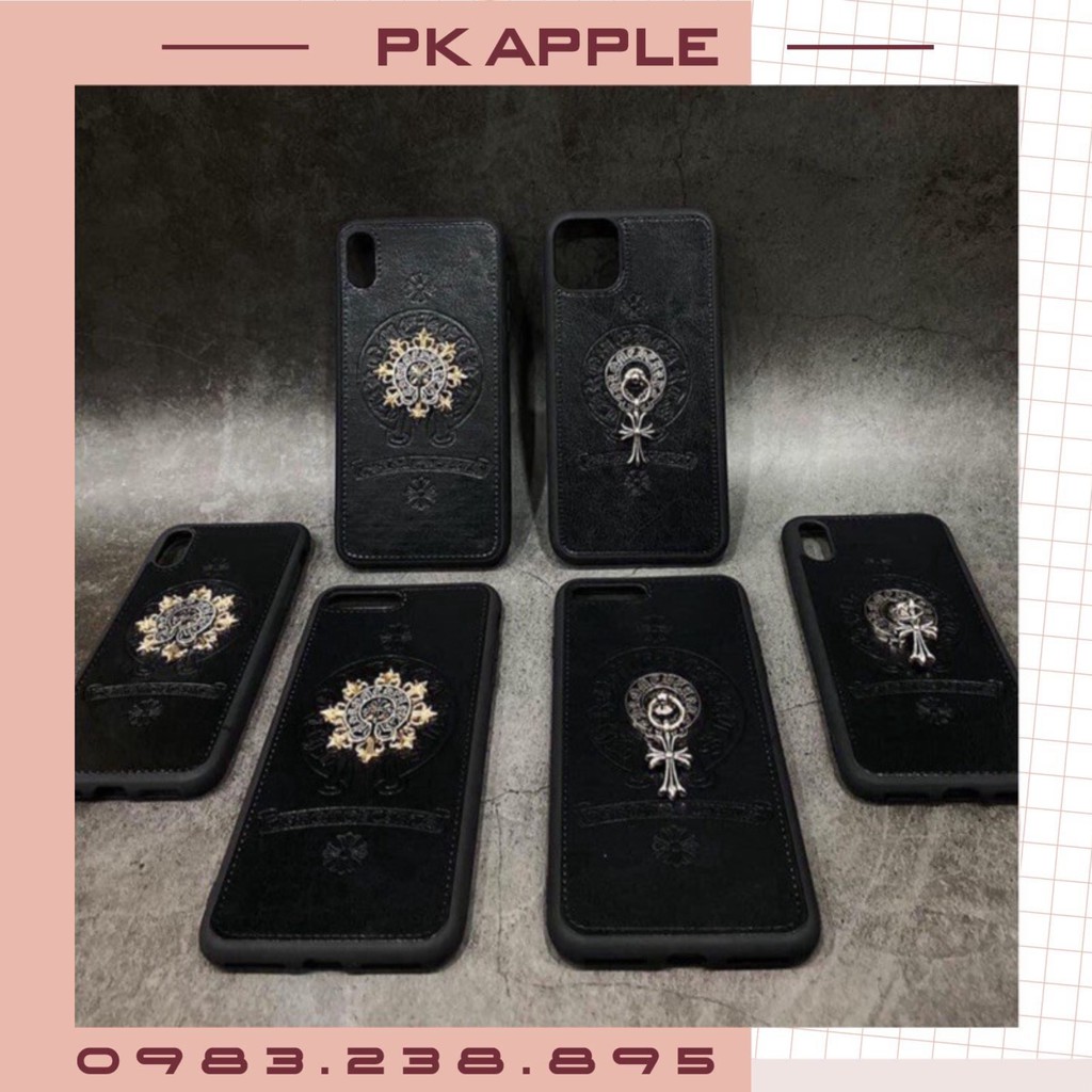 ốp lưng iphone heart chrome dành cho iphone 6/6pl/7/7pl/x/xmax/pro/11promax