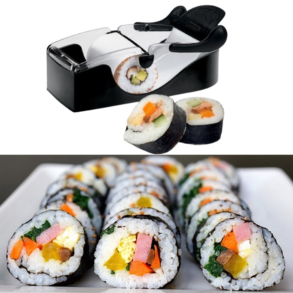 Khuôn làm sushi cơm cuộn, làm kimbap tiện lợi mẫu mới nhất/Khuôn làm sushi cơm cuộn - Máy làm kimbap tiện lợi