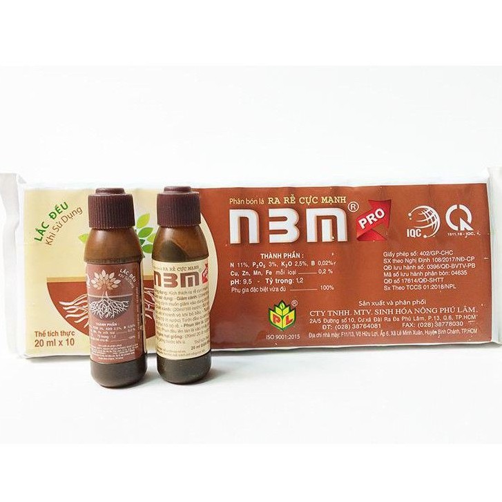 Phân bón lá ra rễ cực mạnh n3m pro