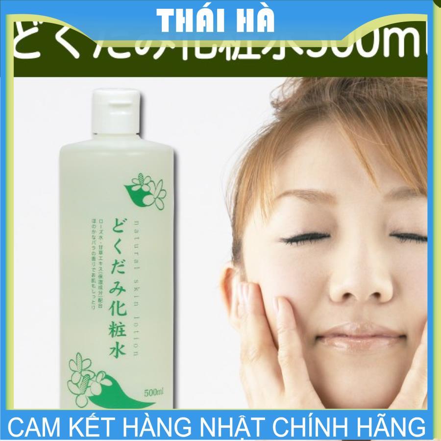 [HCM]Nước Hoa Hồng Diếp Cá DokudamIi 500ml Nhật Bản
