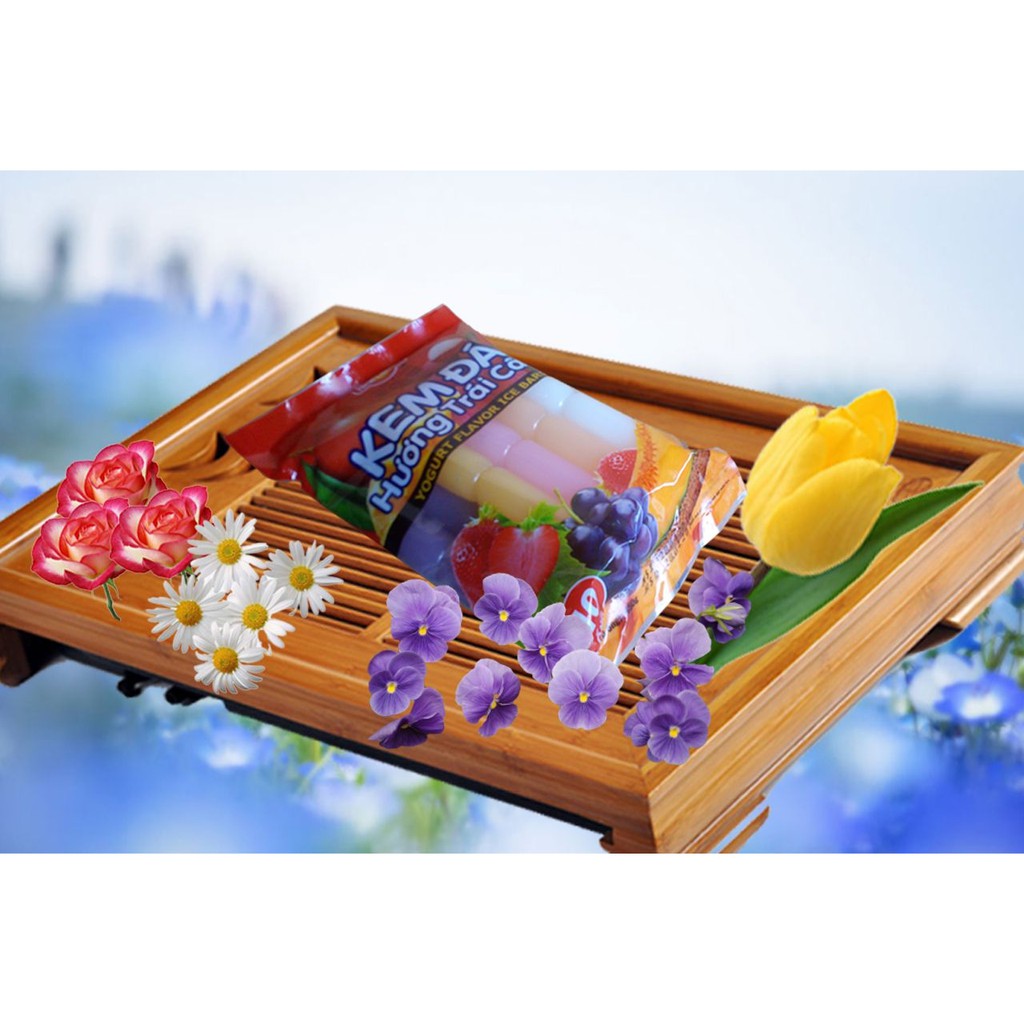 3 Gói - Kem đá Hương trái cây New Choice (450g/gói)