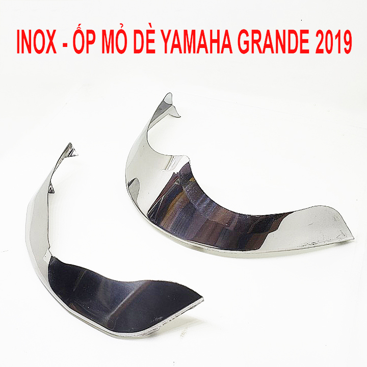 Bộ mỏ đuôi dè xe grande 2019 inox