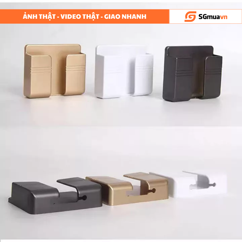 Kệ dán tường treo remote điện thoại di động