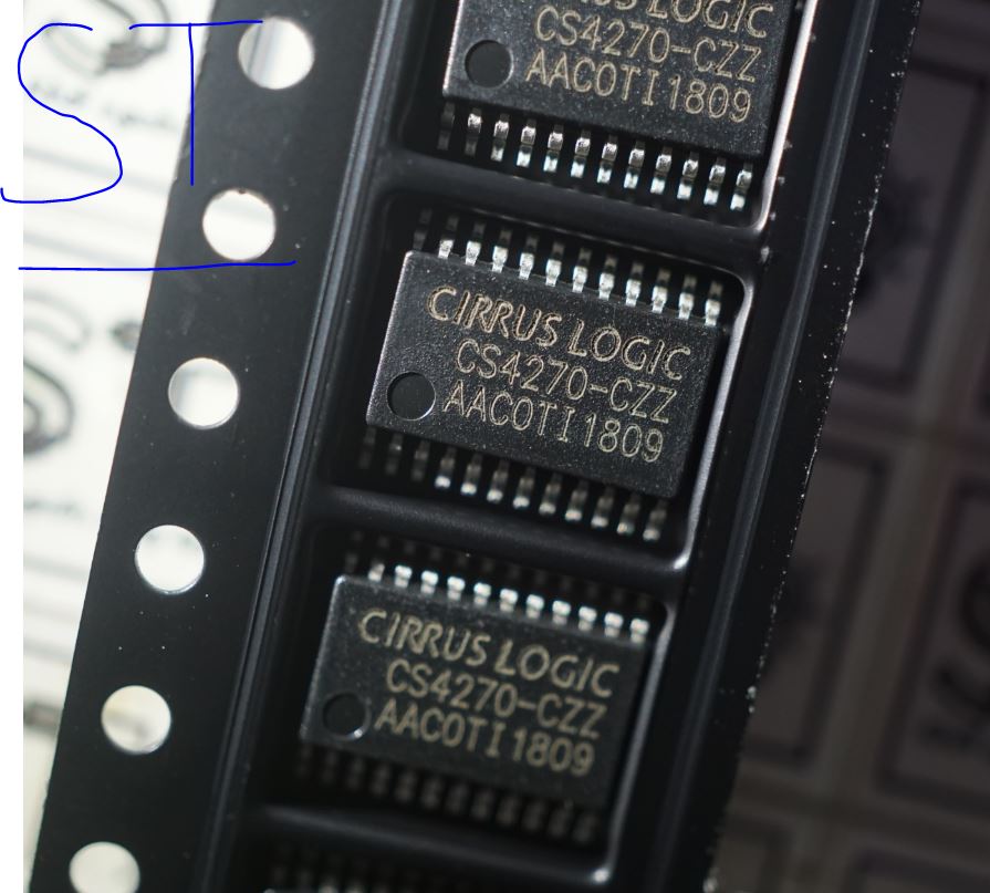 Ic audio cs4270 2470 cs4270-czzr ssop-24 mới
