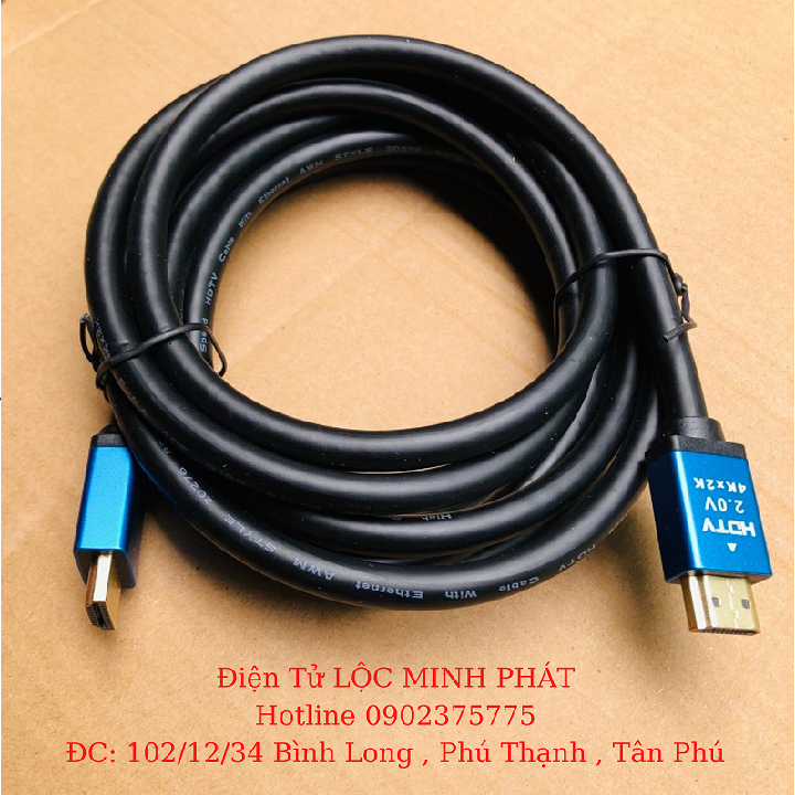 Cáp hdtv 4k ul trahd 2.0v hdmi premium cable ultra hd 4k 1,5m 3m 5m 10m 15m 20m hàng chính hãng