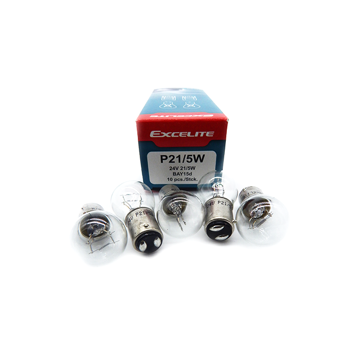 Bóng đèn hậu 2 tóc p21/5w 12v