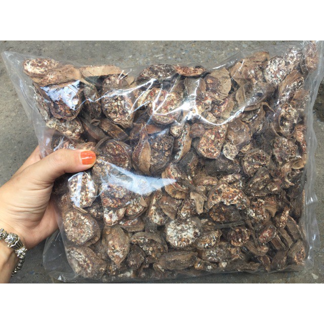 Chuối hột rừng khô thái lát 1kg