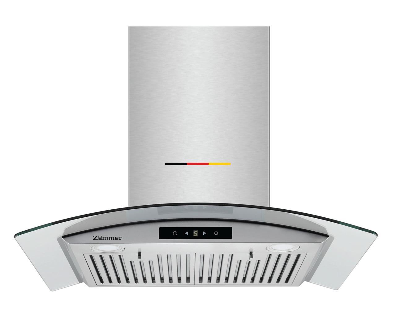 Hút mùi kính cong Zemmer G01P1 - Miễn phí vận chuyển & lắp đặt - Bảo hành chính hãng