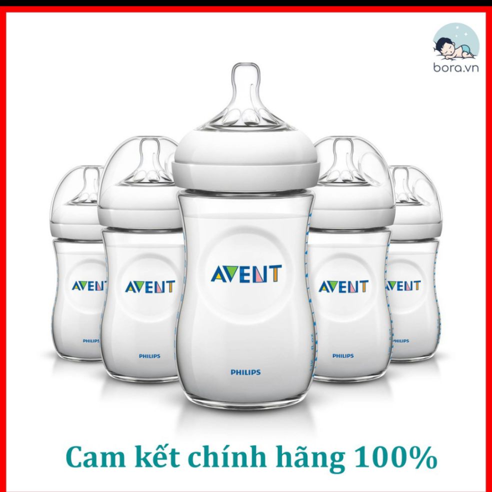 FREESHIP-Bình sữa Avent Natural cổ rộng 125ml/260ml/330ml, Bình cho em bé