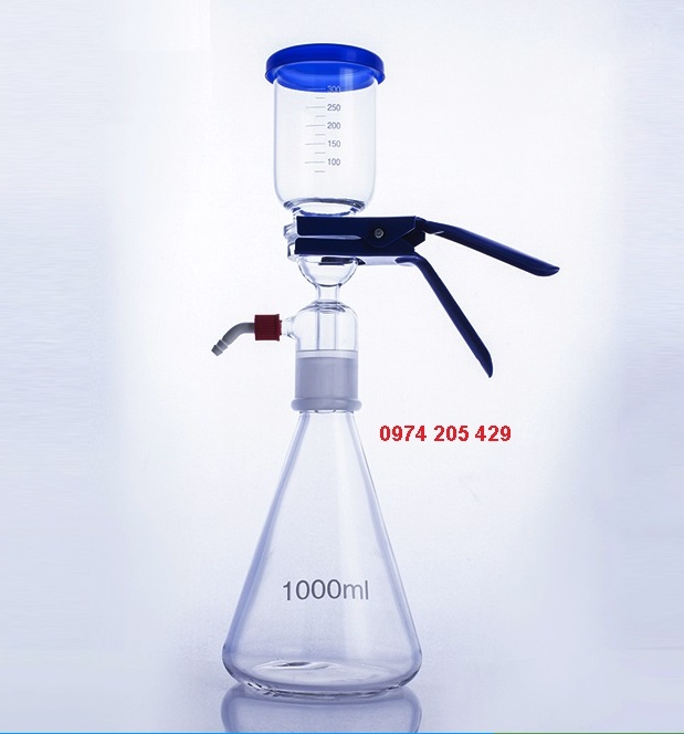 Bộ phễu lọc có bình hứng 1000ml bằng hút chân không
