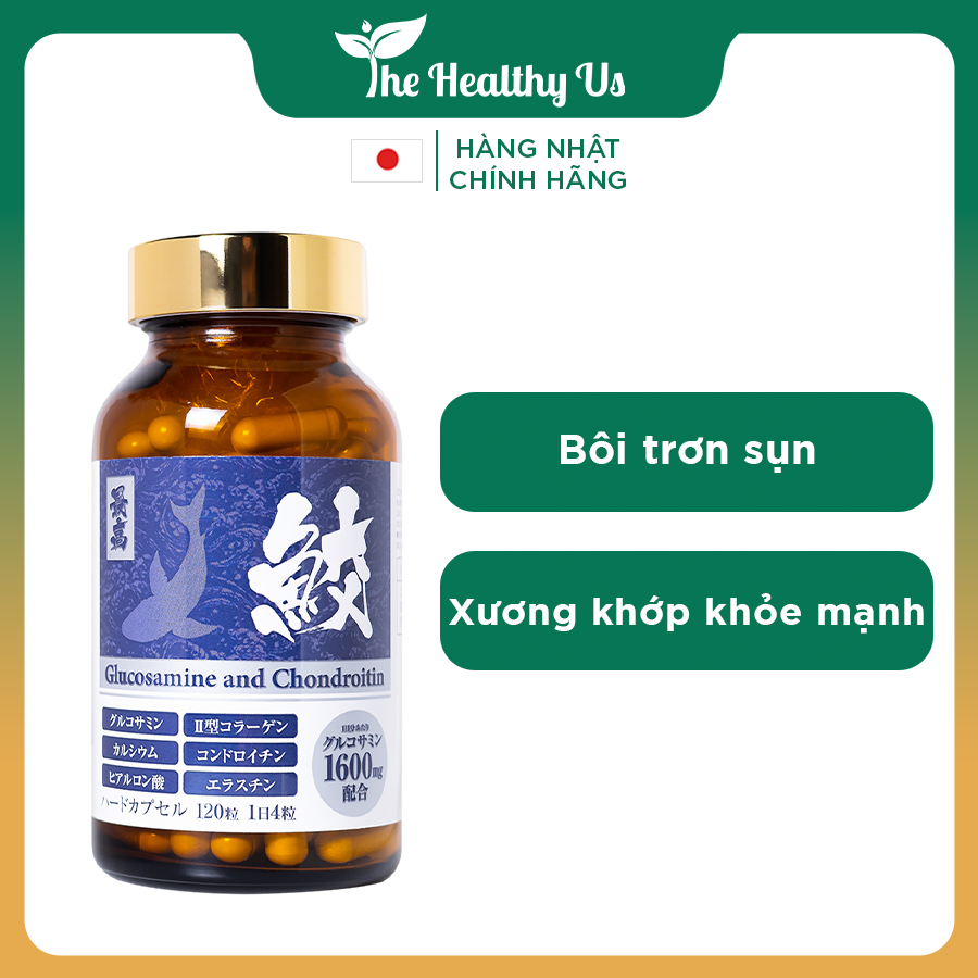 Viên uống Glucosamine And Chondroitin Jpanwell bổ xương khớp