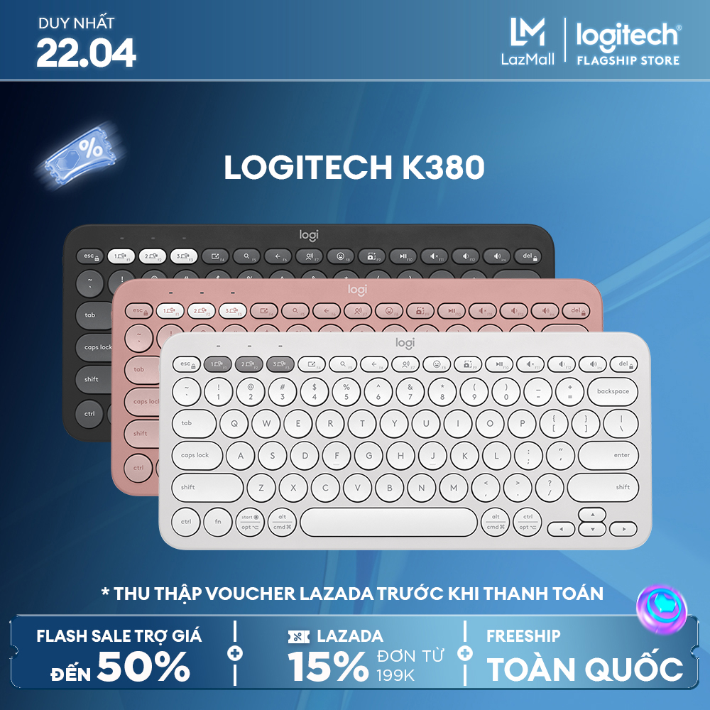 Logitech K380 l K380S Wireless Keyboard