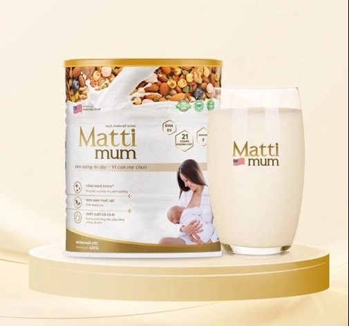 sữa hạt lợi sữa matti mum