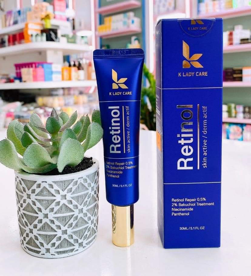 Kem Retinol 30ml Bản mới có thêm Bakuchiol 2% giúp trẻ hóa, căng bóng làn da