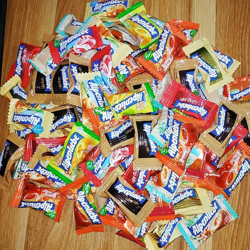 [Freeship] 500g Kẹo alpenliebe mix 6 vị Tết 2022 Caramel Dâu Cà phê Dừa Hồng trà sữa Trà cam Quế Trà Bưởi mật ong ( từ 140-145) đồ ăn vặt