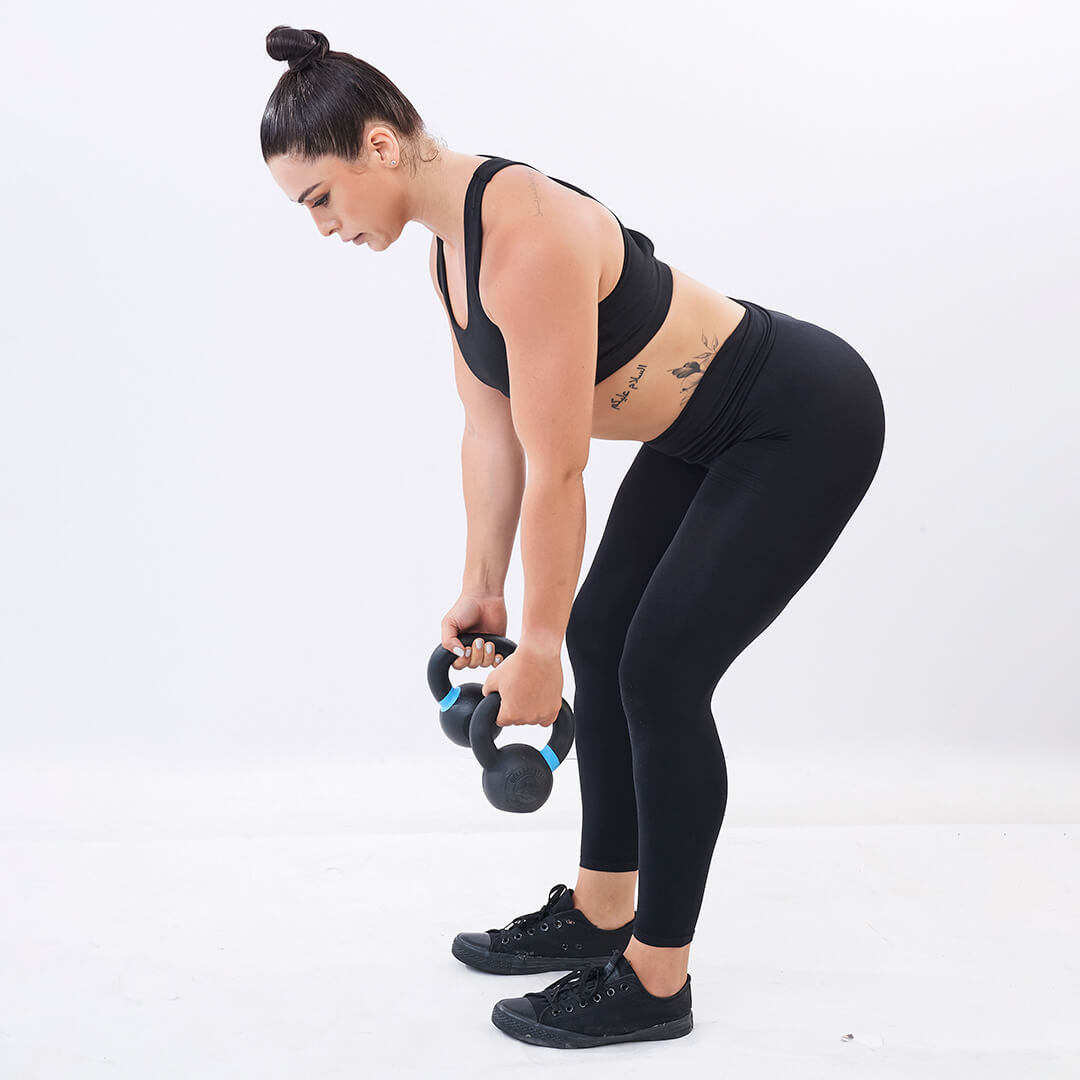 Tạ bình vôi 24 KG (Tạ Ấm 24kg- Tạ Quai Xách 24kg-Kettlebell 24kg) gang đúc  hiệu Bells of Steel Canada chính hãng.