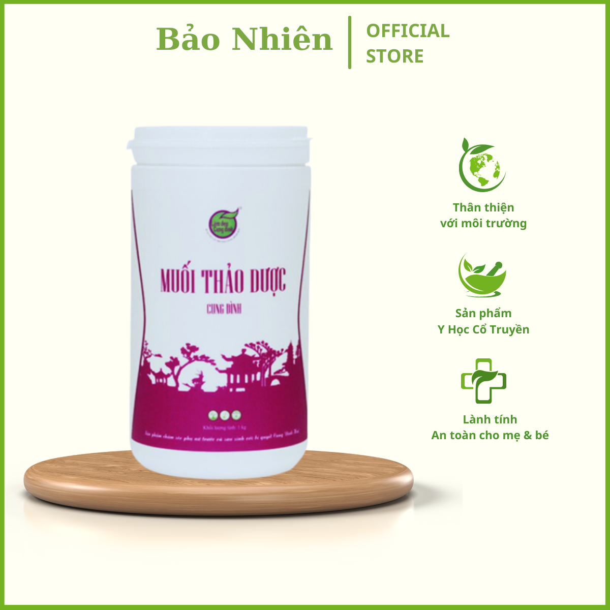 Muối thảo dược giảm eo cung đình