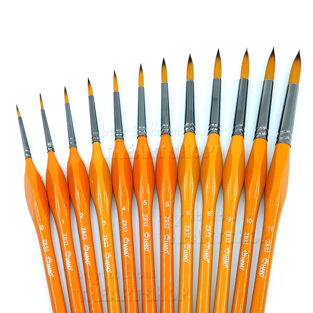 [THEARTSHOP] Cọ lông Hand ZBS2 - Đầu tròn