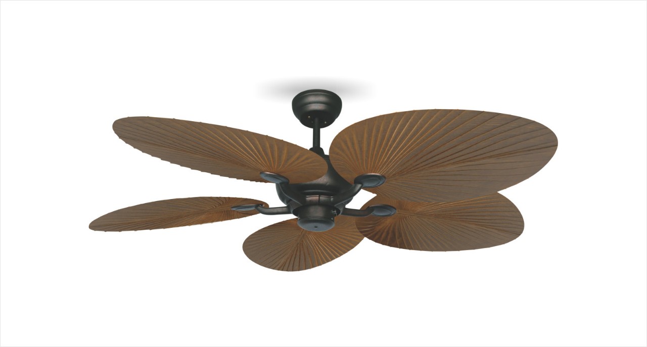 Quạt trần dc cánh lá cọ sinwa sc03