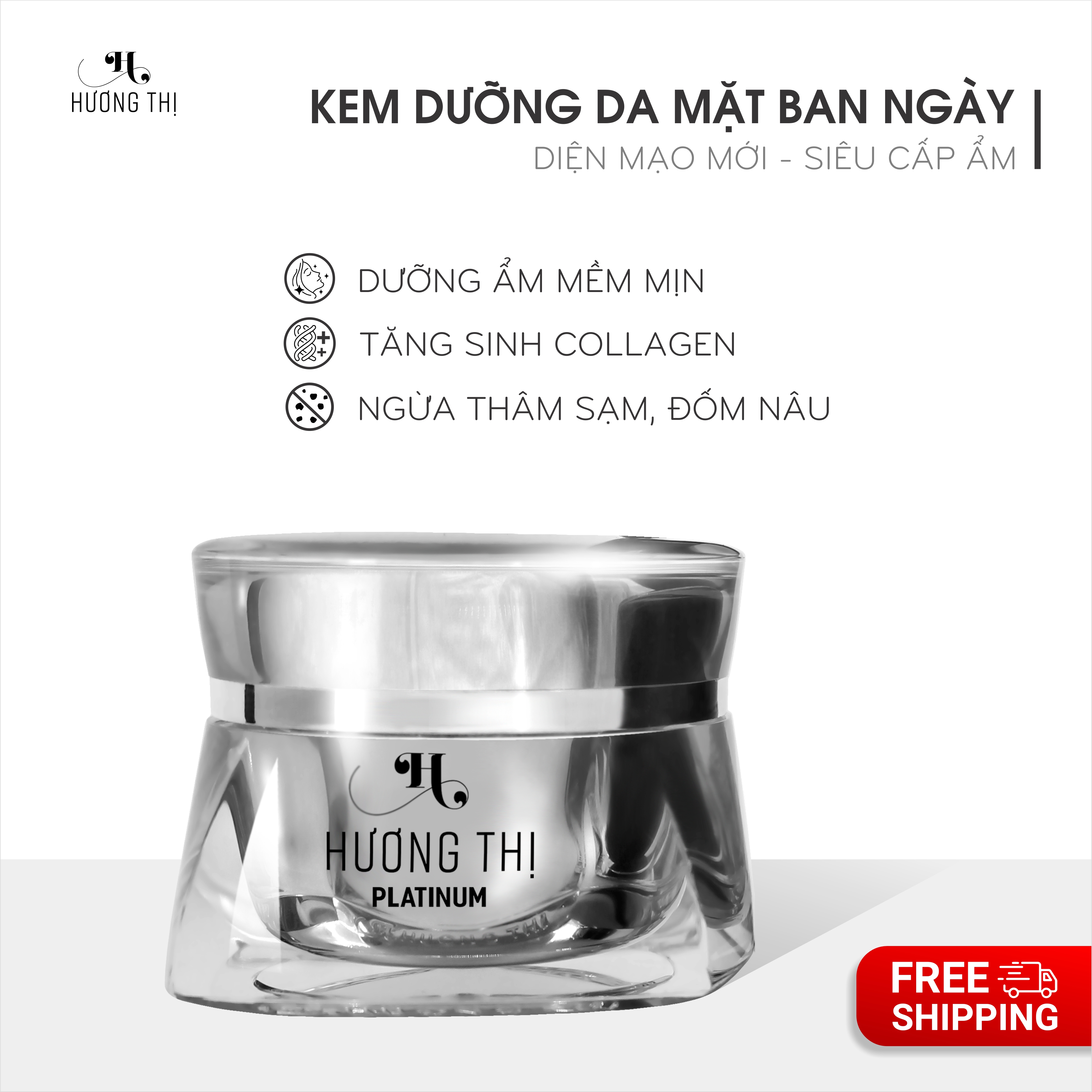 Kem dưỡng trắng da ban ngày hương thị 30g