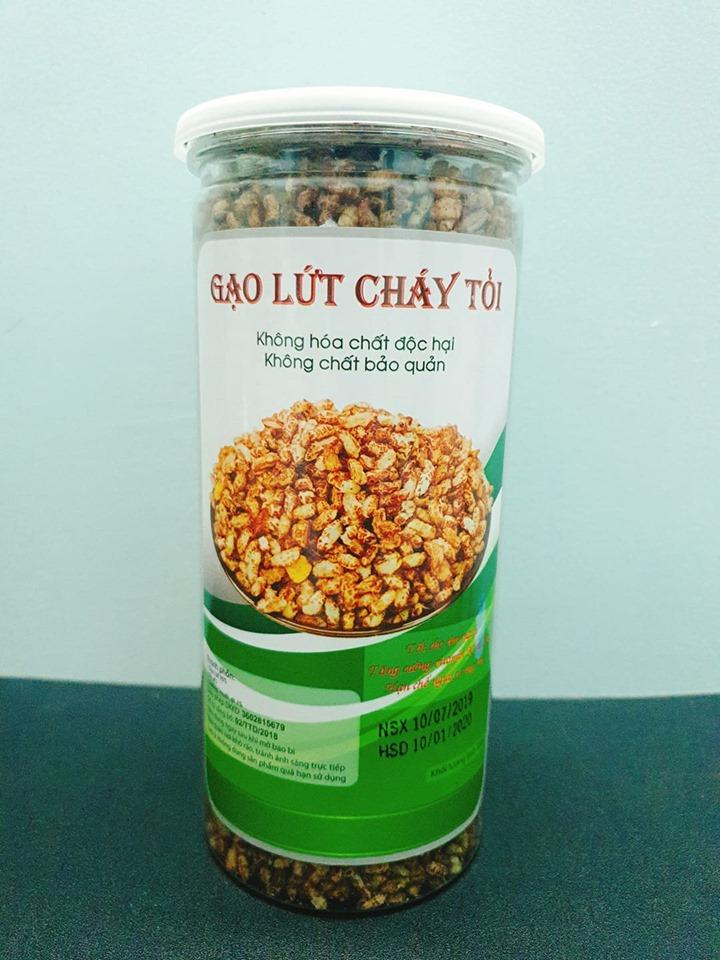 Gạo lứt cháy tỏi 300g