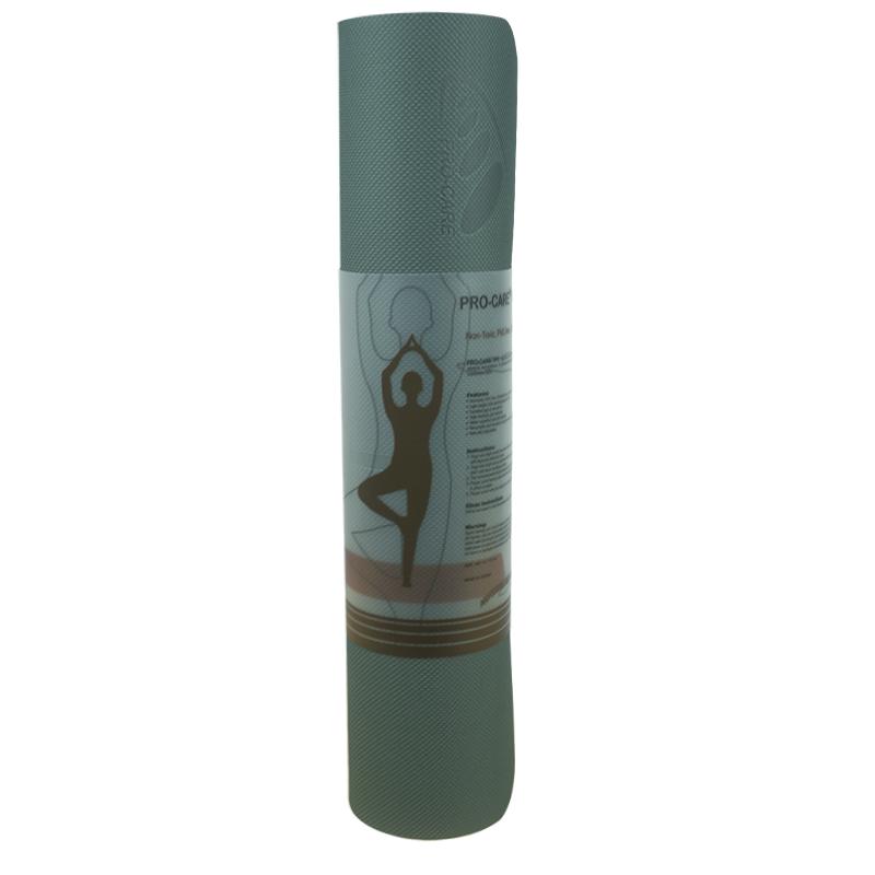 Thảm tập yoga Pro-Care định tuyến TPE 2 lớp 6mm