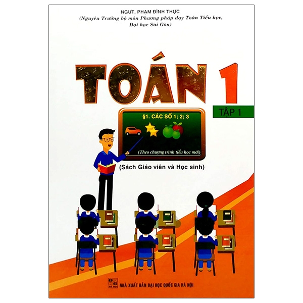 Fahasa - Toán 1 Tập 1 - Sách Giáo Viên Và Học Sinh (Theo Chương Trình Tiểu Học Mới)